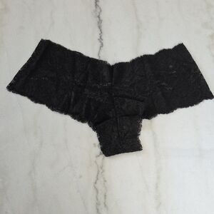 NWT Popsi Lingerie Black Lace Boyshorts Size 2X